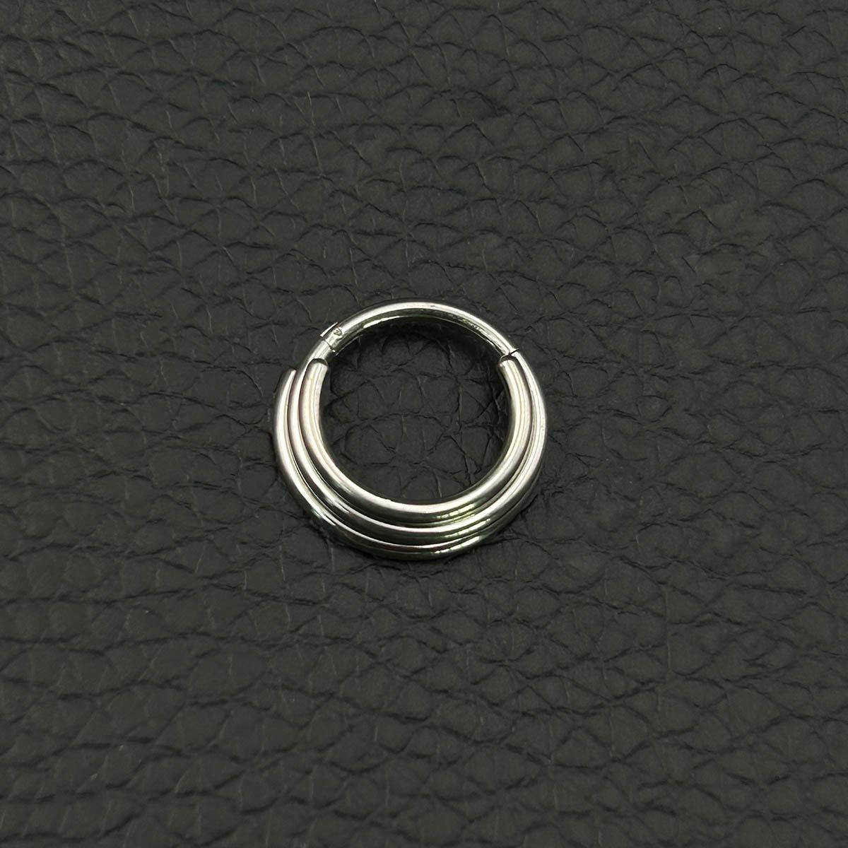 1PC Stainless Steel Segment Rings 3 Layer Nose Septum Ring Hoop 16G Ear Tragus Helix Clicker Earring Piercings Zircon For Women 1.2x8mm
1PC Stainless Steel Segment Rings 3 Layer Nose Septum Ring Hoop 16G Ear Tragus Helix Clicker Earring Piercings Zircon For Women 1.2x8mm
