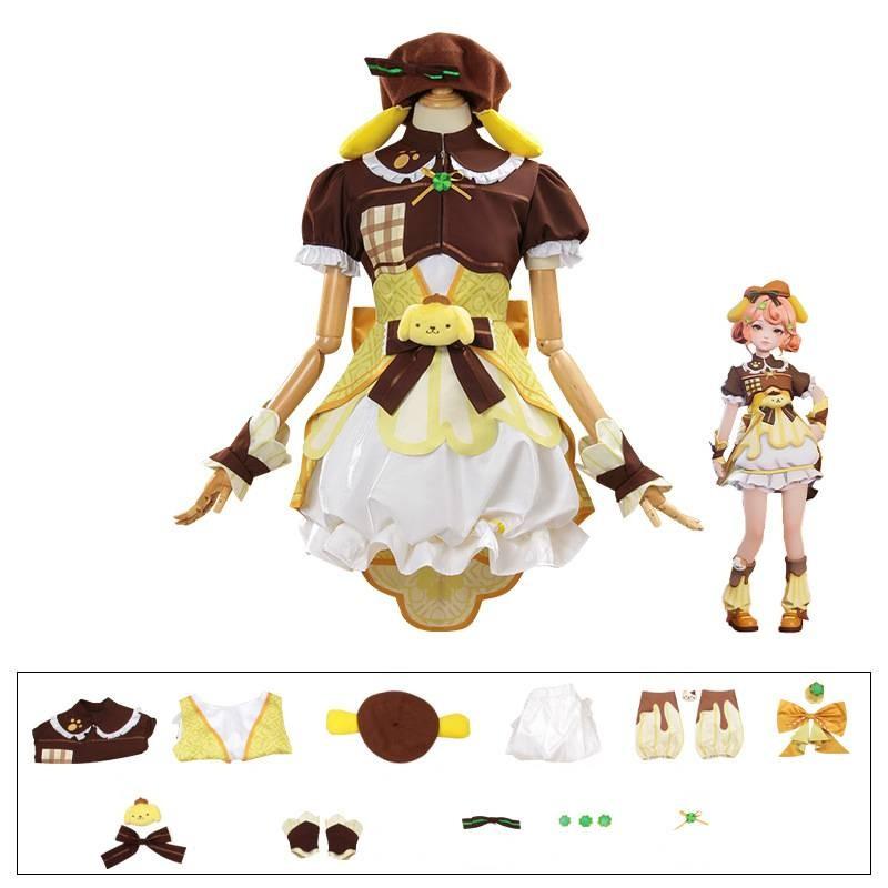 Honor Of Kings Sanrio Pompompurin Cosplay Costume With Hat For Anime Fan Role Play L
Honor Of Kings Sanrio Pompompurin Cosplay Costume With Hat For Anime Fan Role Play L