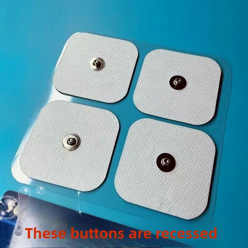 18pcs 3.7mm stud Self Adhesive Electrode pad Electrodes for Tens Electrical Stimulator Dual Snap Electrodes - 2in x 4in
18pcs 3.7mm stud Self Adhesive Electrode pad Electrodes for Tens Electrical Stimulator Dual Snap Electrodes - 2in x 4in