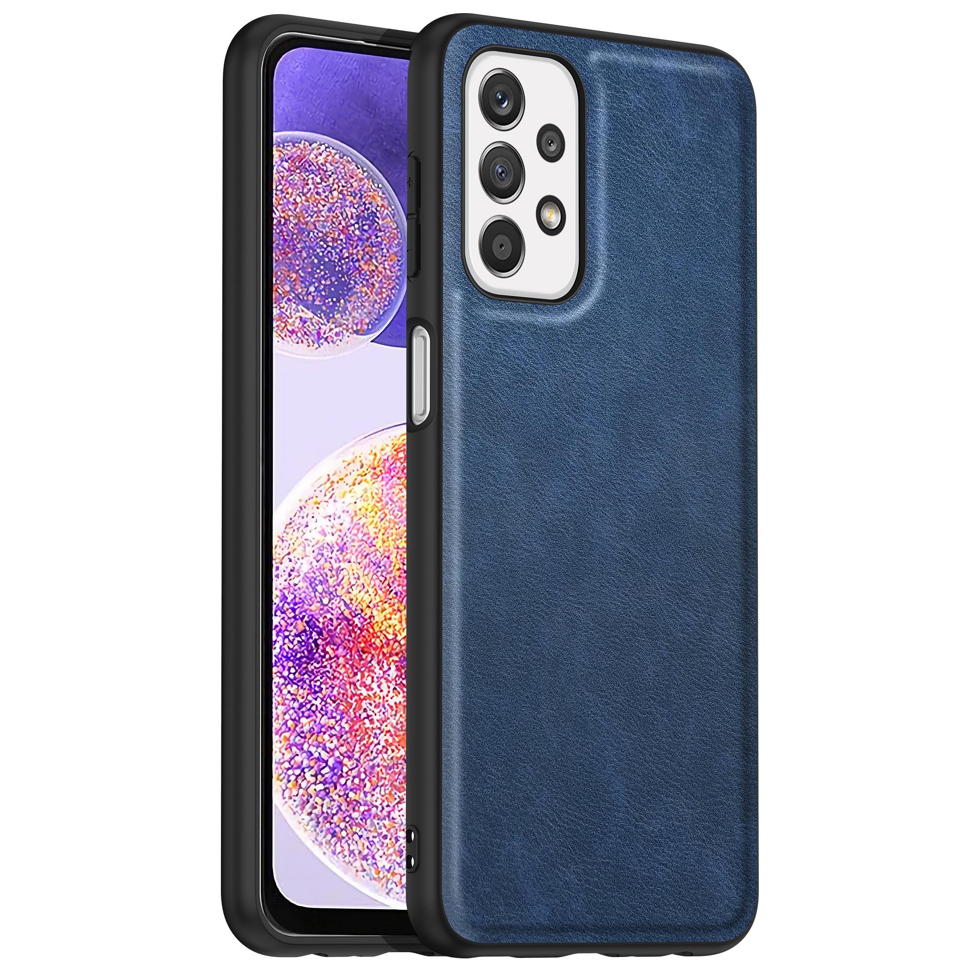 Phone Case for Samsung Galaxy A23 4G/A23 5G (Global Version),PU Leather Coated TPU+PC Vintage Cover Blue
Phone Case for Samsung Galaxy A23 4G/A23 5G (Global Version),PU Leather Coated TPU+PC Vintage Cover Blue