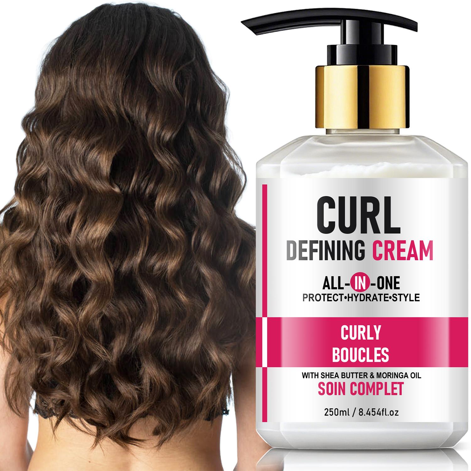 Curl Defining Cream-Deeply Hydrate And Moisturize-Prevent Frizz-Define Curls-Use For Hair Braid, Loc & Twist, 250ml
Curl Defining Cream-Deeply Hydrate And Moisturize-Prevent Frizz-Define Curls-Use For Hair Braid, Loc & Twist, 250ml