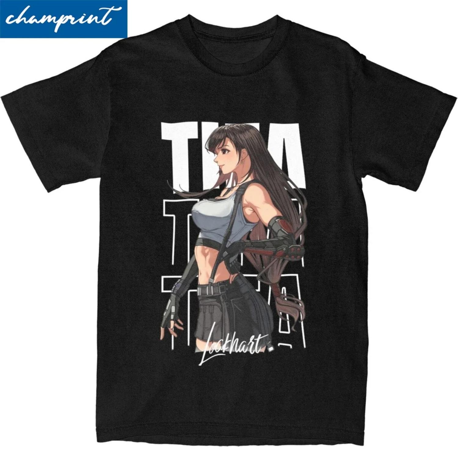 Anime Cheerful Tifa Lockhart Tshirts Unisex Cotton Tops Printed Final Fantasy 7 Crewneck Short Sleeve XXXXXL
Anime Cheerful Tifa Lockhart Tshirts Unisex Cotton Tops Printed Final Fantasy 7 Crewneck Short Sleeve XXXXXL