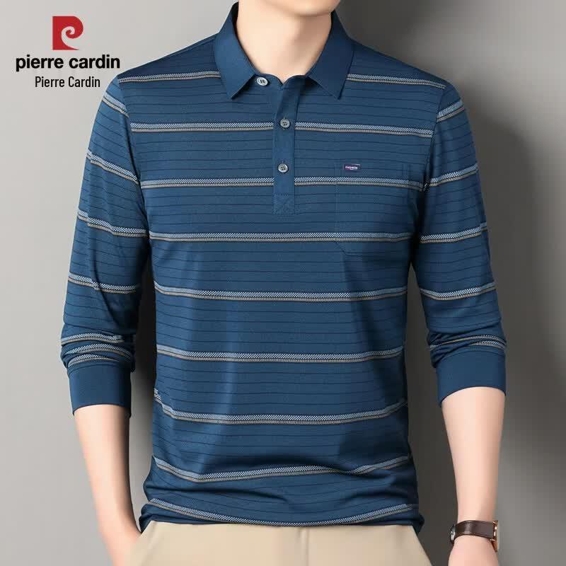 Pierre Cardin Men s Striped Long-Sleeve Polo Shirt 165
Pierre Cardin Men s Striped Long-Sleeve Polo Shirt 165