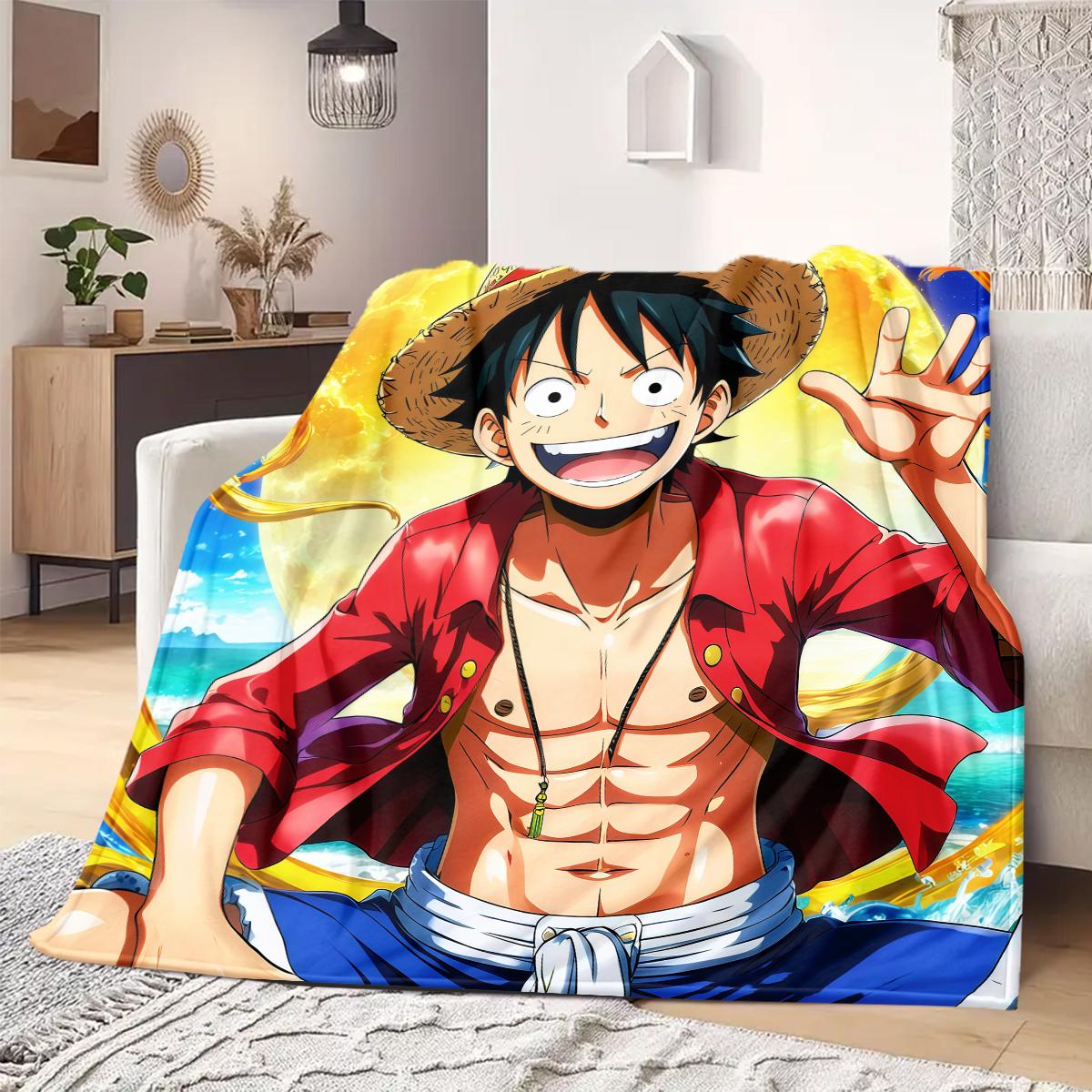 ONE PIECE Monkey D. Luffy Print Blanket Warm Comfortable Flannel Blanket Suitable for Bedrooms,Sofas, Beds,Chairs -QIAO101 75x90cm
ONE PIECE Monkey D. Luffy Print Blanket Warm Comfortable Flannel Blanket Suitable for Bedrooms,Sofas, Beds,Chairs -QIAO101 75x90cm