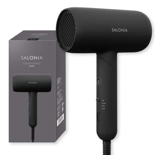 Фен SALONIA Smooth Shine с большим объемом воздуха, быстрая сушка, легкий фен, черный цвет
Фен SALONIA Smooth Shine с большим объемом воздуха, быстрая сушка, легкий фен, черный цвет