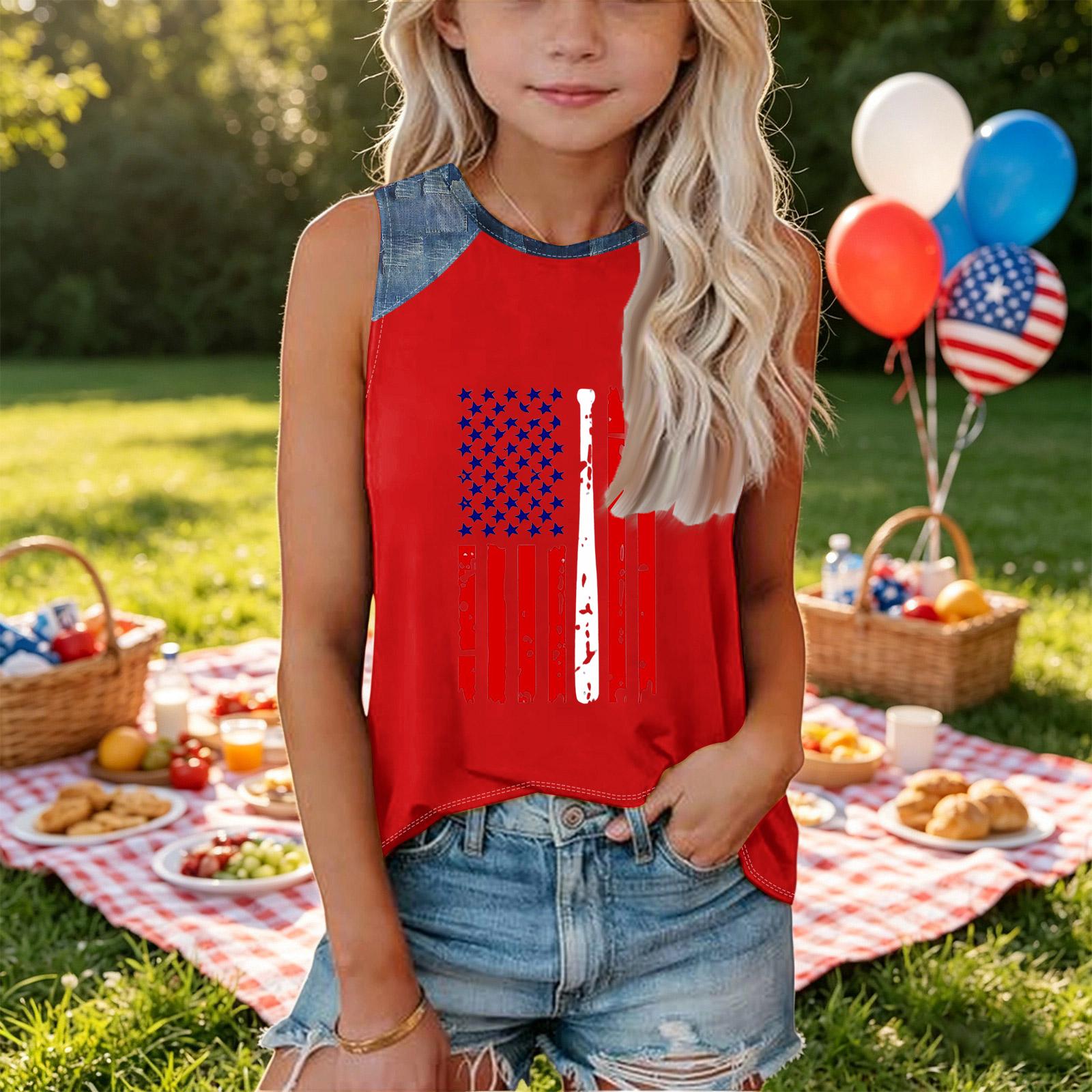 Sleeveless Loose Fit Tank Top for Women Round Neck Printed Denim Patchwork Summer Casual Tee Shirt 130 киноварь
Sleeveless Loose Fit Tank Top for Women Round Neck Printed Denim Patchwork Summer Casual Tee Shirt 130 киноварь