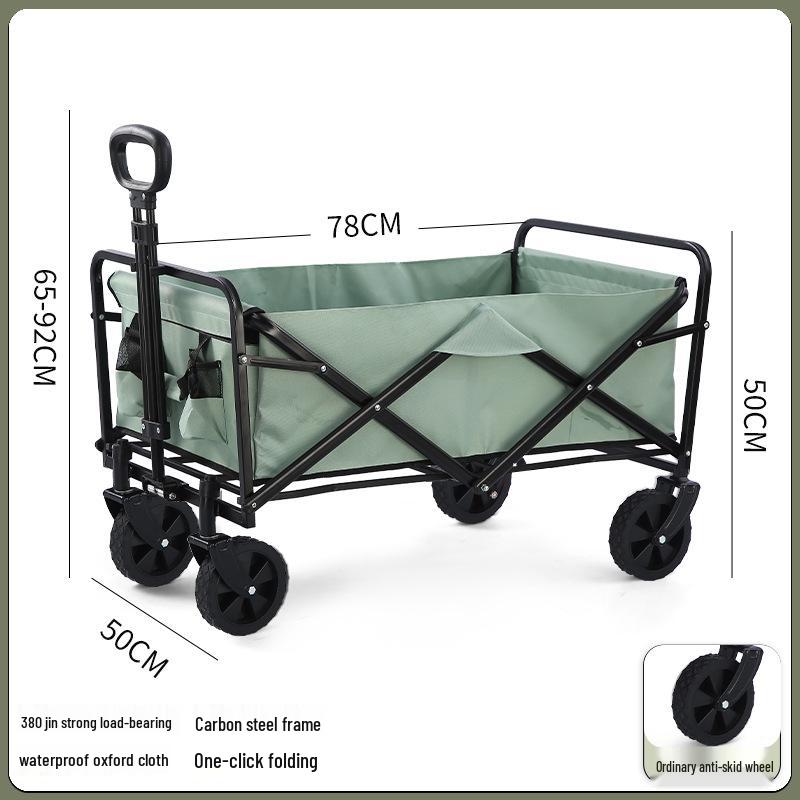 Foldable Outdoor Camping Cart: Portable Picnic & Campsite Trailer with Pull Rod and Tabletop.
Foldable Outdoor Camping Cart: Portable Picnic & Campsite Trailer with Pull Rod and Tabletop.
