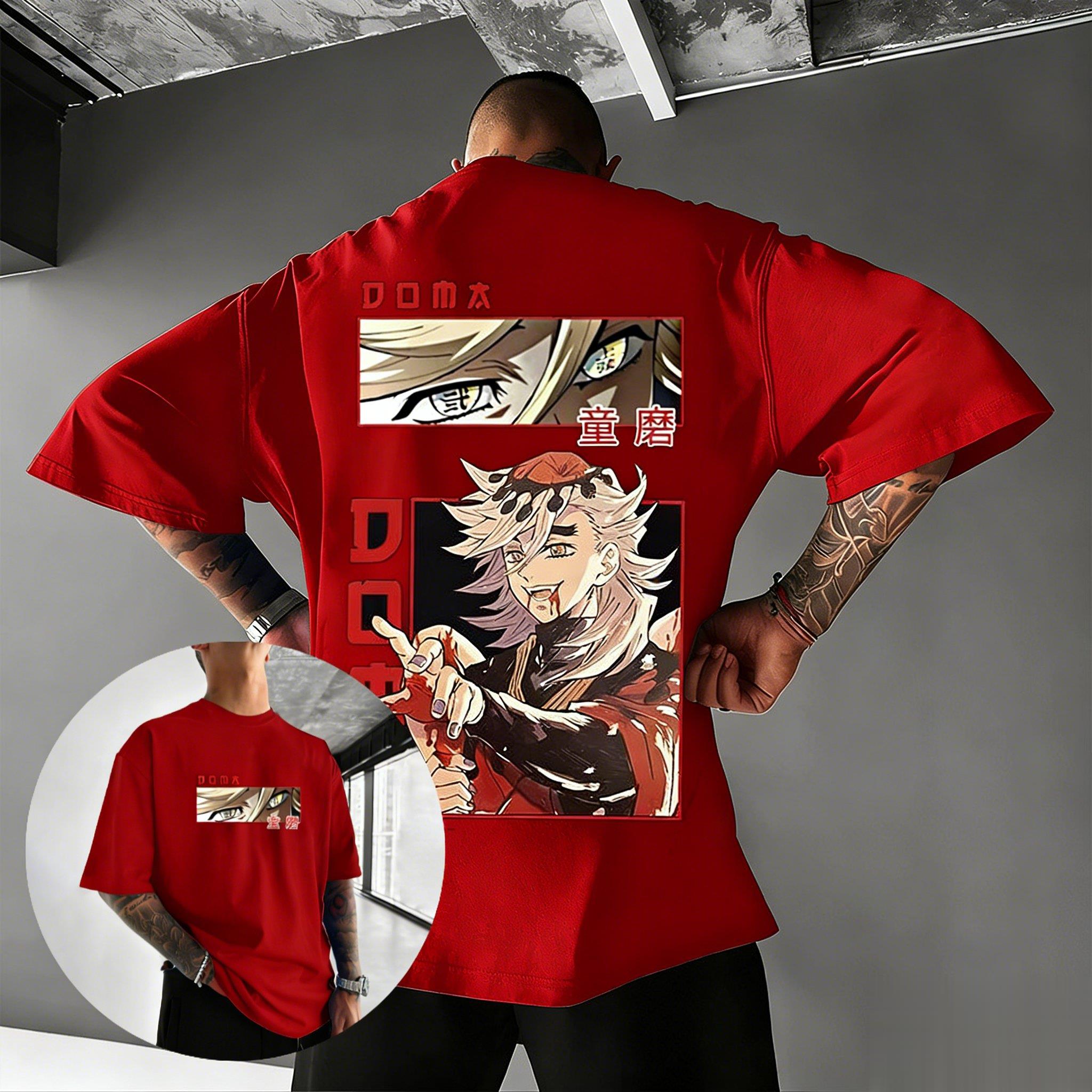 Demon Slayer Anime Doma Graphic T Shirt Men Women Streetwear Oversize Cotton Tee 2026 Summer Short Sleeve Casual Top Y2k Clothes S
Demon Slayer Anime Doma Graphic T Shirt Men Women Streetwear Oversize Cotton Tee 2026 Summer Short Sleeve Casual Top Y2k Clothes S