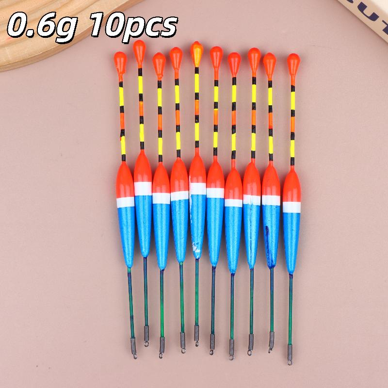 10Pcs Sensitivity Fishing Accessories 4.5/3/2.5/2.0/1.2/0.8/0.6G Light Stick Floats Fishing Floats Set Fishing Bobber Stick A1
10Pcs Sensitivity Fishing Accessories 4.5/3/2.5/2.0/1.2/0.8/0.6G Light Stick Floats Fishing Floats Set Fishing Bobber Stick A1