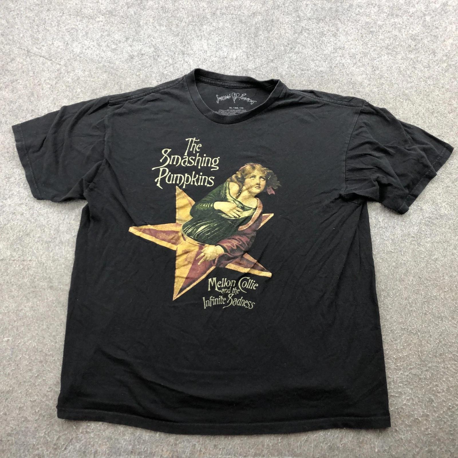 Футболка Smashing Pumpkins Мужская XL Черная Mellon Collie Infinite Sadness Мерч Группы S
Футболка Smashing Pumpkins Мужская XL Черная Mellon Collie Infinite Sadness Мерч Группы S