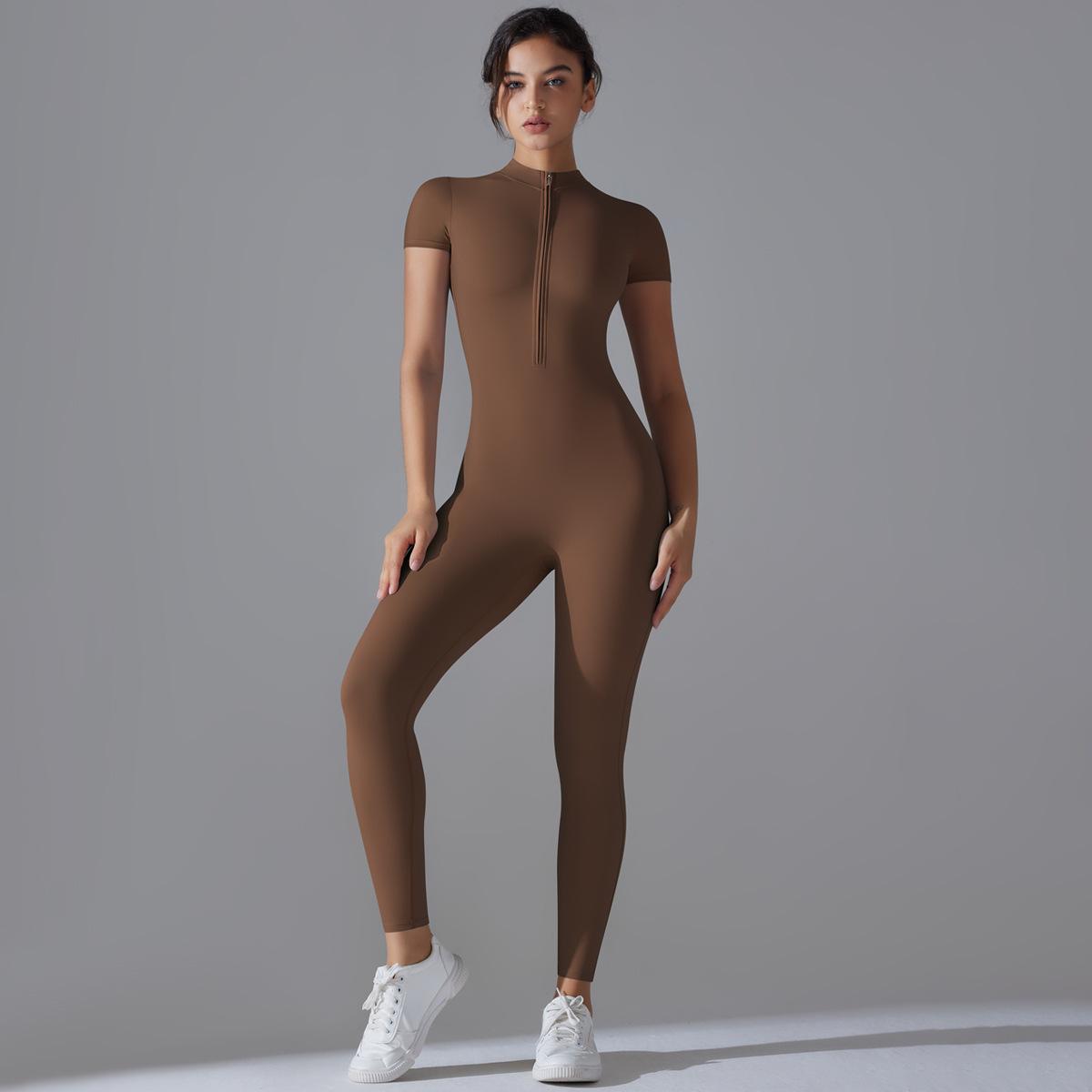 Naked Zipper Yoga Suit Jumpsuit, Quick Drying Breathable Outdoor Sports Tight Jumpsuit, Fitness Suit For Women S
Naked Zipper Yoga Suit Jumpsuit, Quick Drying Breathable Outdoor Sports Tight Jumpsuit, Fitness Suit For Women S