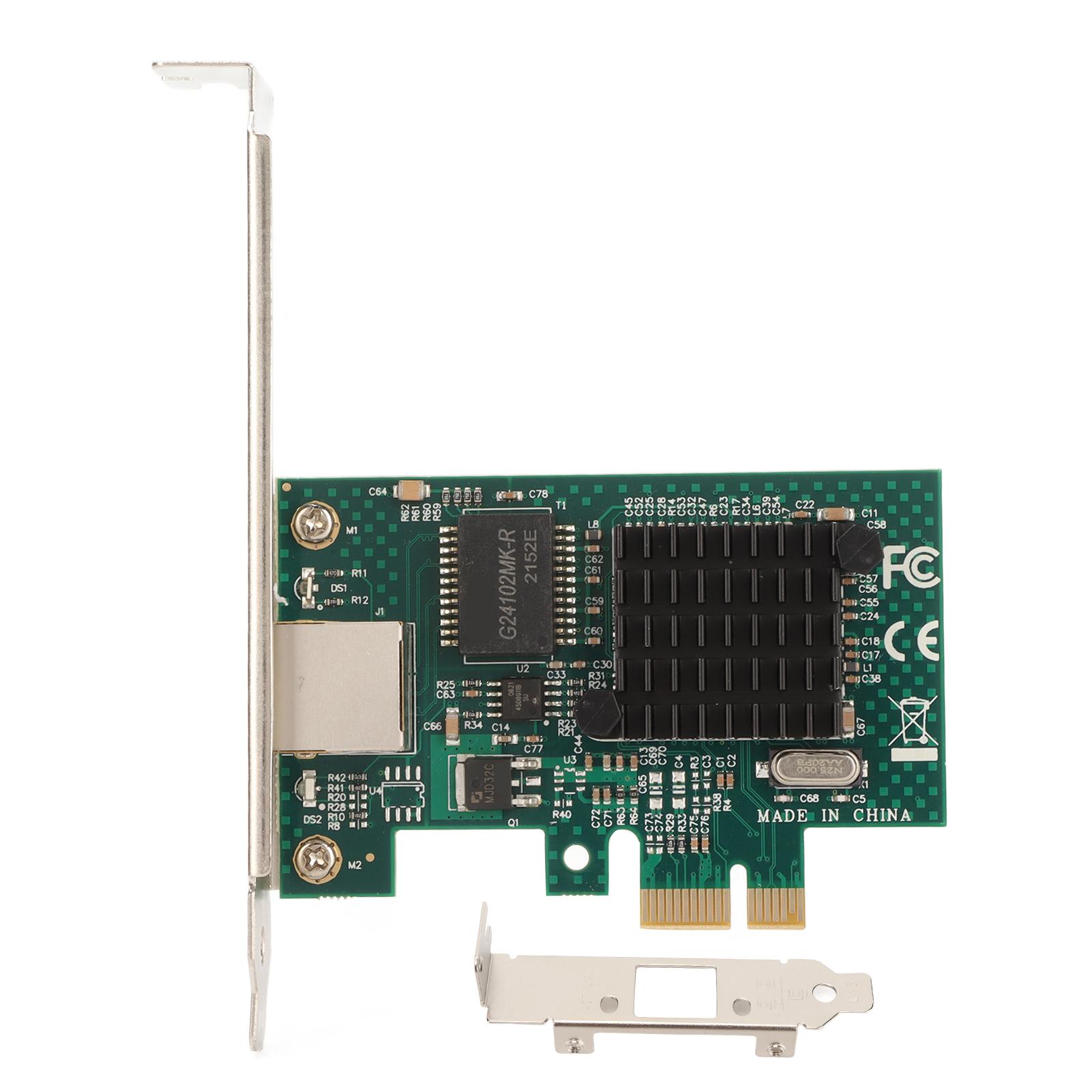 PCI Express X1 Network Card Single Port Plug and Play PCB 1G Ethernet LAN Card Server Network Card
PCI Express X1 Network Card Single Port Plug and Play PCB 1G Ethernet LAN Card Server Network Card