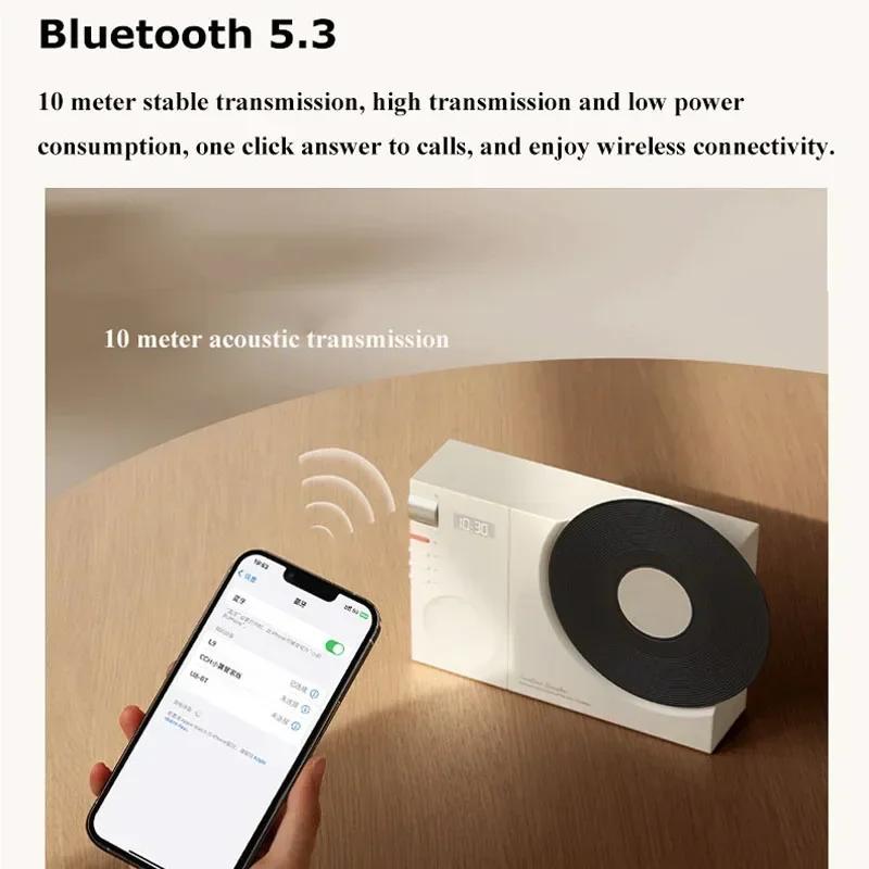 Беспроводной Hifi звук с дисплеем часов Поддержка MP3 Music Box Mini Retro TF Card AUX Play Soundbar Vintage Bluetooth5.3 Speaker белый
Беспроводной Hifi звук с дисплеем часов Поддержка MP3 Music Box Mini Retro TF Card AUX Play Soundbar Vintage Bluetooth5.3 Speaker белый