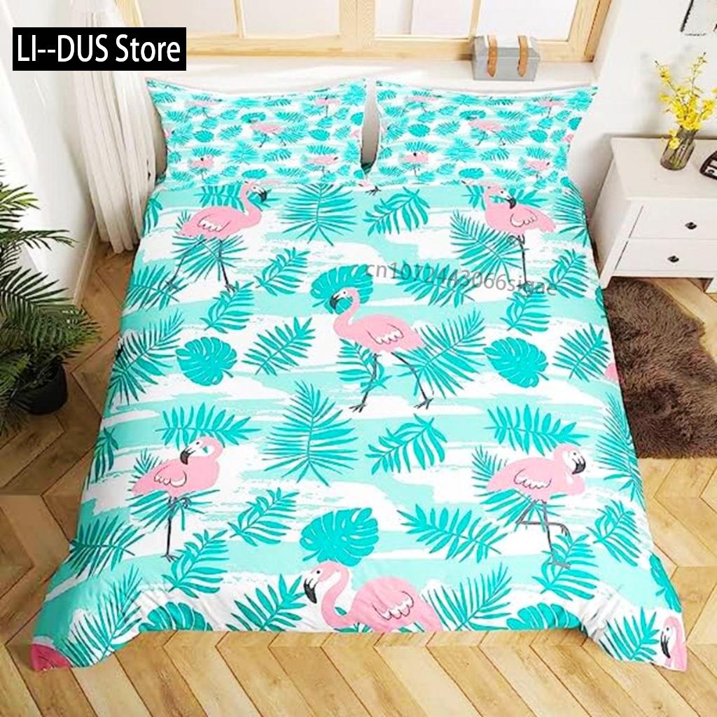 Comforter Flamingo Palm Leaf King Size Toucan Flamingos Girls Boy Adult Tropical Botanical Leaves For Living Room Comforter (quilt)-EU Single(135*200cm)3pcs
Comforter Flamingo Palm Leaf King Size Toucan Flamingos Girls Boy Adult Tropical Botanical Leaves For Living Room Comforter (quilt)-EU Single(135*200cm)3pcs