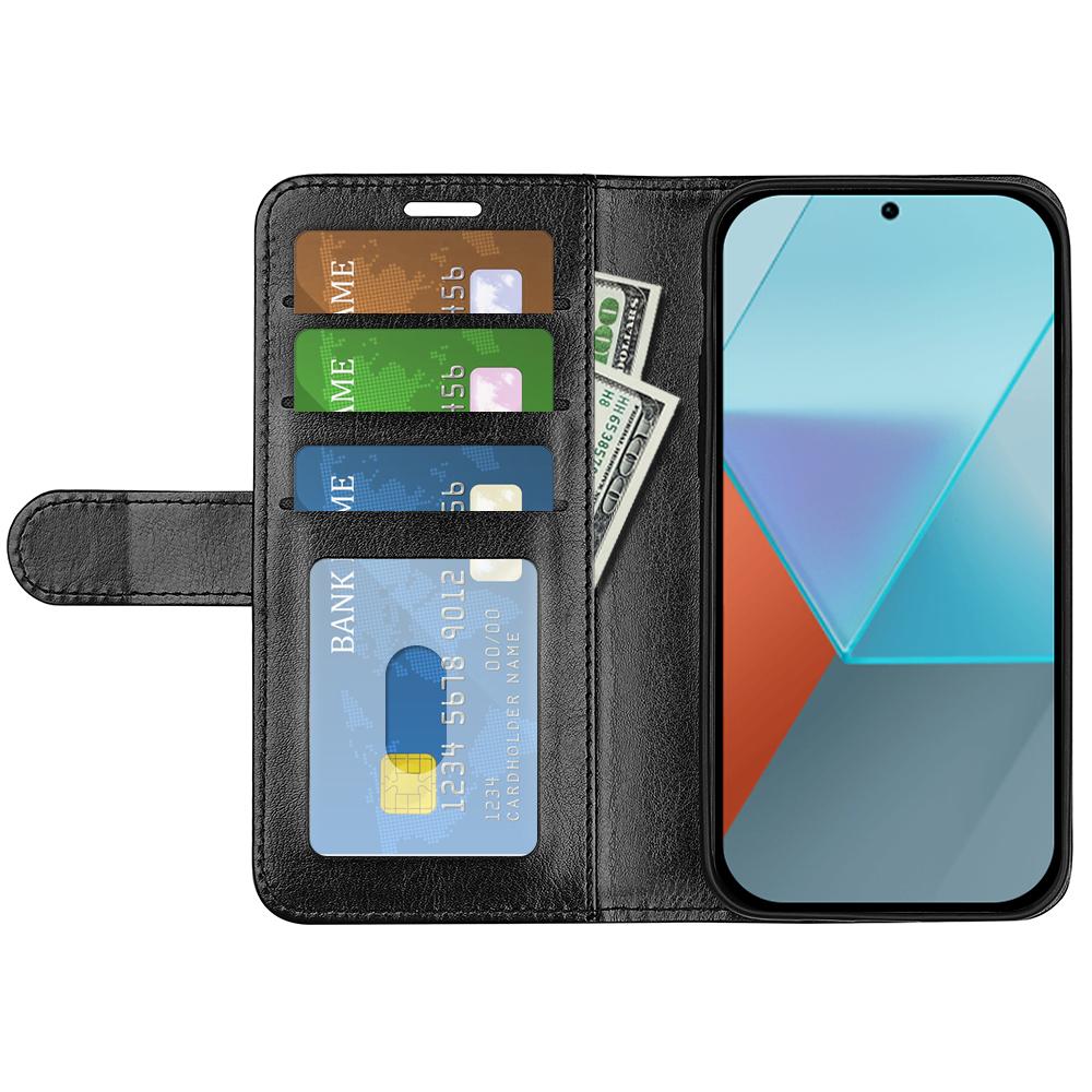 For Xiaomi Redmi Note 13 Pro 5G/Poco X6 5G Case Bump Proof PU Leather Phone Cover Black
For Xiaomi Redmi Note 13 Pro 5G/Poco X6 5G Case Bump Proof PU Leather Phone Cover Black