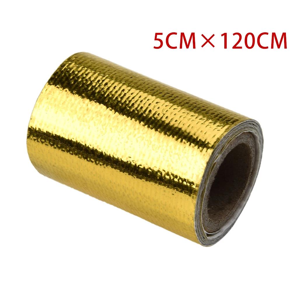 Practical Heat Shield Wrap Tape 100 X 5cm Car Exhaust Exhaust Tape Fiberglass Foil Tape Gold Reflective Sealed Thermal CHINA
Practical Heat Shield Wrap Tape 100 X 5cm Car Exhaust Exhaust Tape Fiberglass Foil Tape Gold Reflective Sealed Thermal CHINA