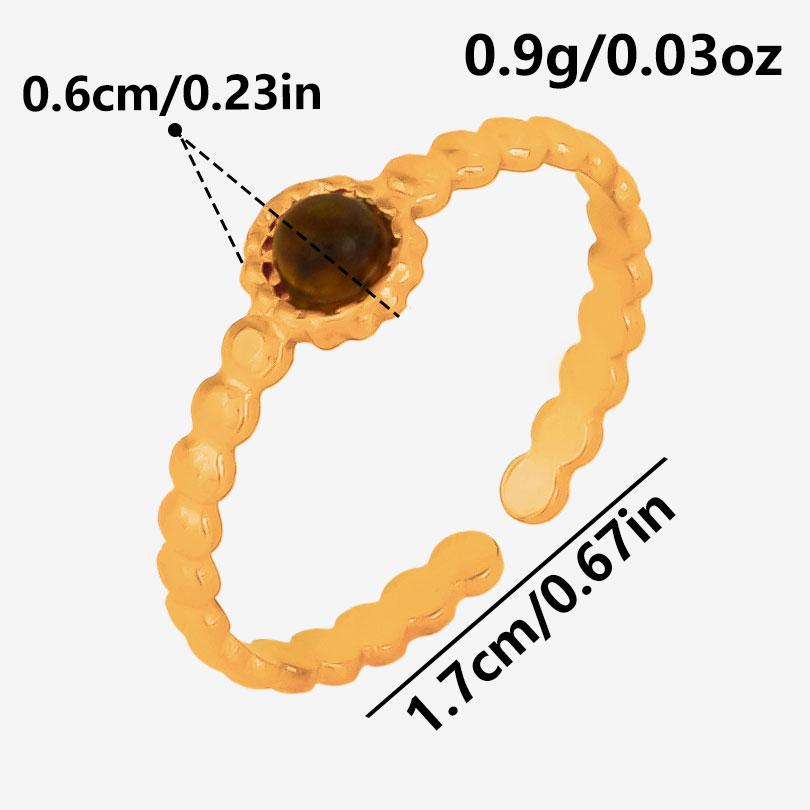 Real Tiger Eye Stone Ring Sun Heart Stainless Steel Open Rings For Women Men Accessories Real Gold Plated Vintage Jewelry Anillo 1pcs
Real Tiger Eye Stone Ring Sun Heart Stainless Steel Open Rings For Women Men Accessories Real Gold Plated Vintage Jewelry Anillo 1pcs
