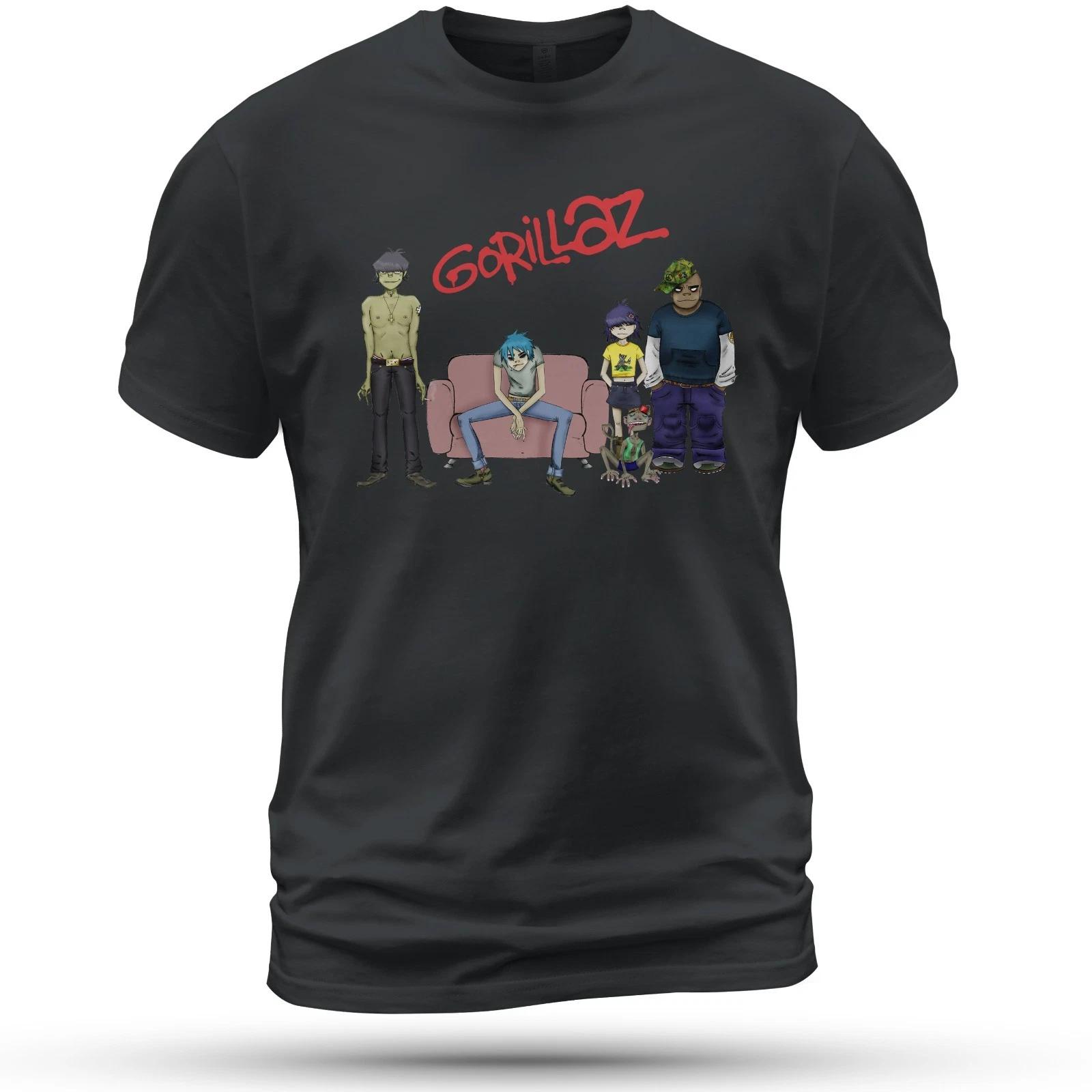 Gorillaz T-Shirt Funny Size S-5XL Made in USA S
Gorillaz T-Shirt Funny Size S-5XL Made in USA S