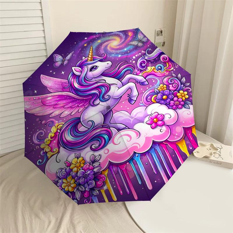 1PC Unicorn Umbrella-8-Rib Reinforced, Automatic Open, Lightweight & Durable, Fashion Accessory for Outdoor, J0387
1PC Unicorn Umbrella-8-Rib Reinforced, Automatic Open, Lightweight & Durable, Fashion Accessory for Outdoor, J0387