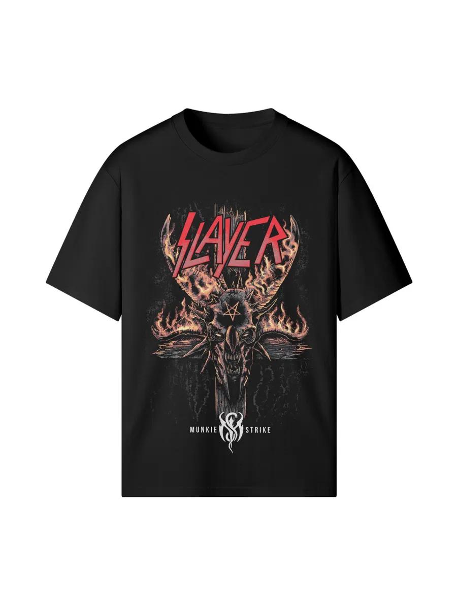 Men s Slayer Graphic T-Shirt, 100% Cotton Crew Neck Short Sleeve Tee, Casual Summer Top for Daily Wear and Gift 4XL
Men s Slayer Graphic T-Shirt, 100% Cotton Crew Neck Short Sleeve Tee, Casual Summer Top for Daily Wear and Gift 4XL