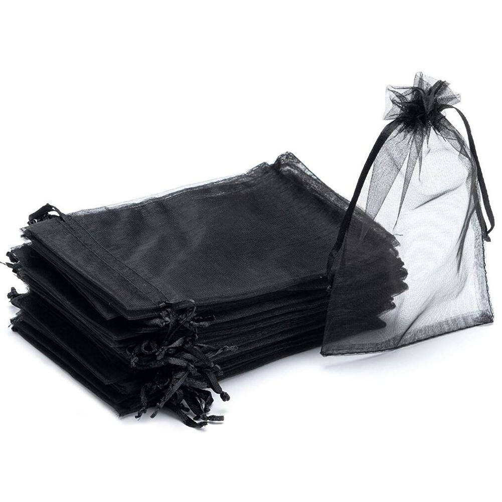 100 шт. Прозорий мішечок з органзи Різнокольоровий подарунковий мішечок для прикрас З зав язкою Кишеня (10 X 15см) Black #1
100 шт. Прозорий мішечок з органзи Різнокольоровий подарунковий мішечок для прикрас З зав язкою Кишеня (10 X 15см) Black #1