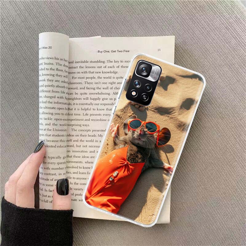 Cute Hamster Phone Case For Redmi Note 13 12 Pro Plus 14 15 Pro 5G 11 11T 11E 11S 10 Pro 10S 9 9S Cover Cell Clear TPU Capa Case Redmi Note 10(10S)4G
Cute Hamster Phone Case For Redmi Note 13 12 Pro Plus 14 15 Pro 5G 11 11T 11E 11S 10 Pro 10S 9 9S Cover Cell Clear TPU Capa Case Redmi Note 10(10S)4G