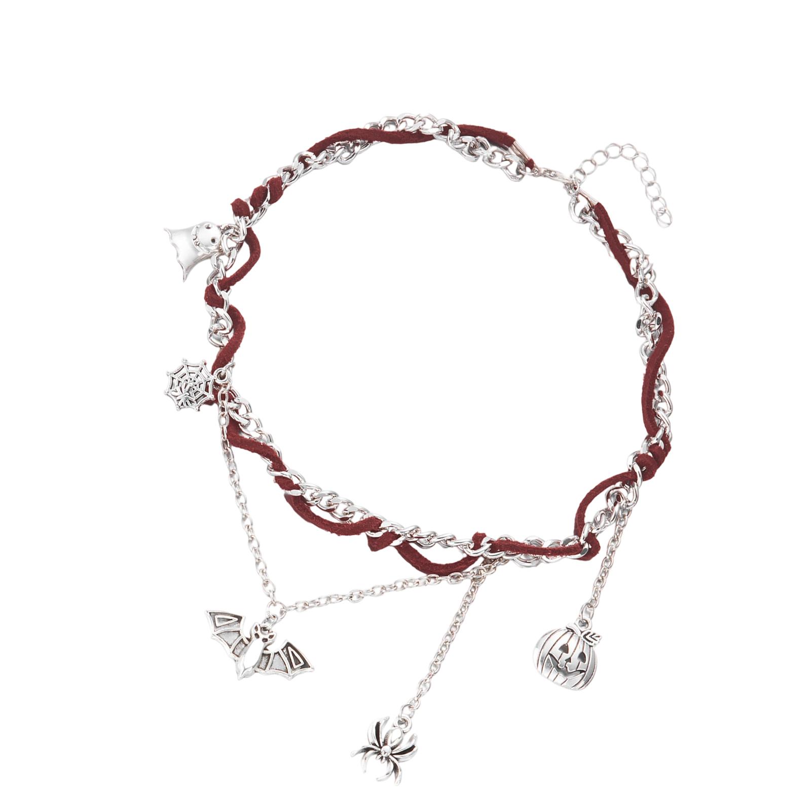 Хэллоуин Украшения Регулируемое Ожерелье Подвеска Браслет с Подвеской Шармом Привидение Тыква Летучая мышь Паук для Женщин Вечеринка Подарок A
Хэллоуин Украшения Регулируемое Ожерелье Подвеска Браслет с Подвеской Шармом Привидение Тыква Летучая мышь Паук для Женщин Вечеринка Подарок A