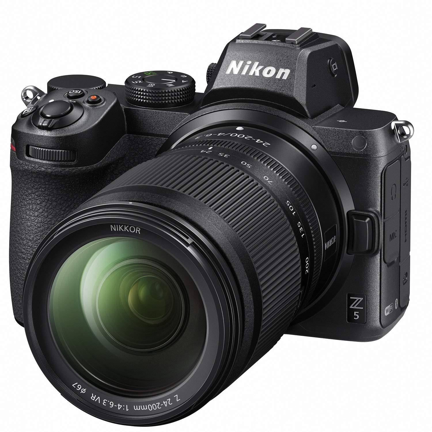 Бездзеркальна фотокамера Nikon з одним об’єктивом Z5 Комплект об’єктивів NIKKOR Z VR входить чорний 24-200 мм f/4-6.3 Z5LK24-200 чорний
Бездзеркальна фотокамера Nikon з одним об’єктивом Z5 Комплект об’єктивів NIKKOR Z VR входить чорний 24-200 мм f/4-6.3 Z5LK24-200 чорний