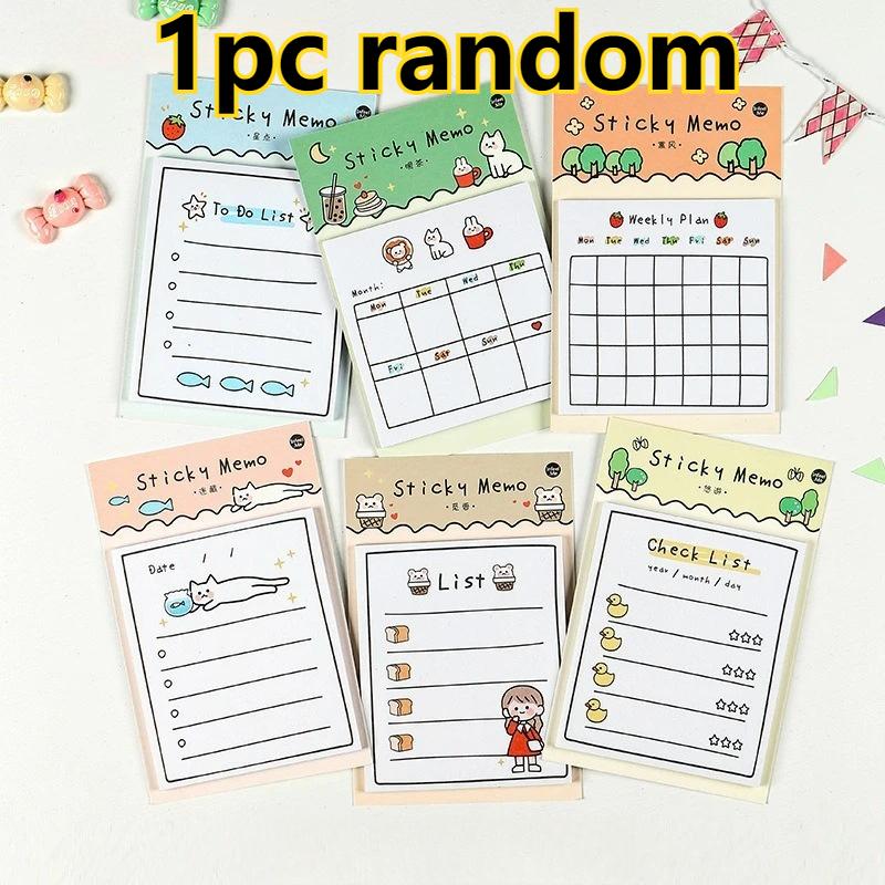 1/4pcs Random School Supplies Sunny Day Pay An Series Creative Notebook Message Notes N Times Memo Pad Kawaii Stationery
1/4pcs Random School Supplies Sunny Day Pay An Series Creative Notebook Message Notes N Times Memo Pad Kawaii Stationery