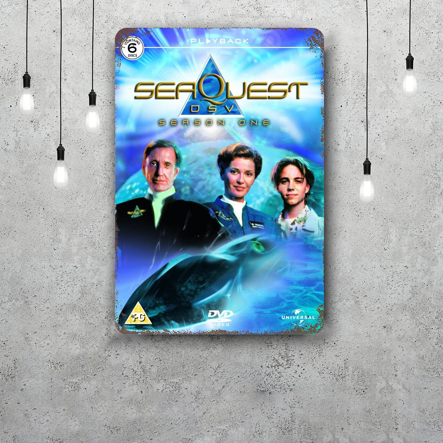 SeaQuest 2032 Action TV Show Decor Vintage Metal Signs Tin Signs Captain Poster Decor for Bar Pub Club Man Cave Wall Decoration 20x30cm(7.8x11.8inch)
SeaQuest 2032 Action TV Show Decor Vintage Metal Signs Tin Signs Captain Poster Decor for Bar Pub Club Man Cave Wall Decoration 20x30cm(7.8x11.8inch)