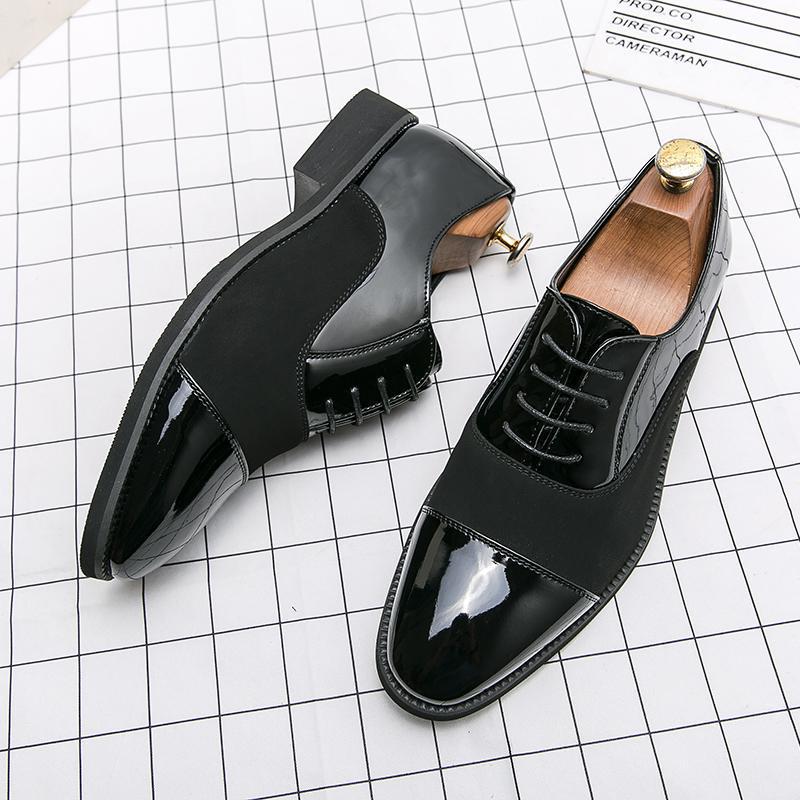 Large size men s business dress leather shoes men s pointed glossy leather shoes trendy fashion leathershoes 48 синій
Large size men s business dress leather shoes men s pointed glossy leather shoes trendy fashion leathershoes 48 синій