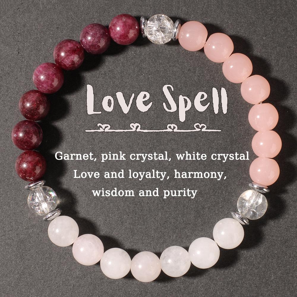 Festive Gifts Rose Quartz White Jade Purple Blue Speckle Stone Crackle Crystal Beaded Bracelet Sweet Fashion Jewelry For Women Daily Wear Gift
Festive Gifts Rose Quartz White Jade Purple Blue Speckle Stone Crackle Crystal Beaded Bracelet Sweet Fashion Jewelry For Women Daily Wear Gift