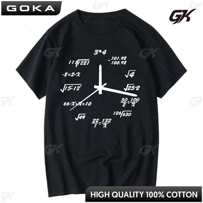 Mens Tshirt 100 Cotton Casual Funny Math Clock Print Summer Loose Oneck T Shirt for Men Short Sleeve Clothes Male Tops 4XL
Mens Tshirt 100 Cotton Casual Funny Math Clock Print Summer Loose Oneck T Shirt for Men Short Sleeve Clothes Male Tops 4XL