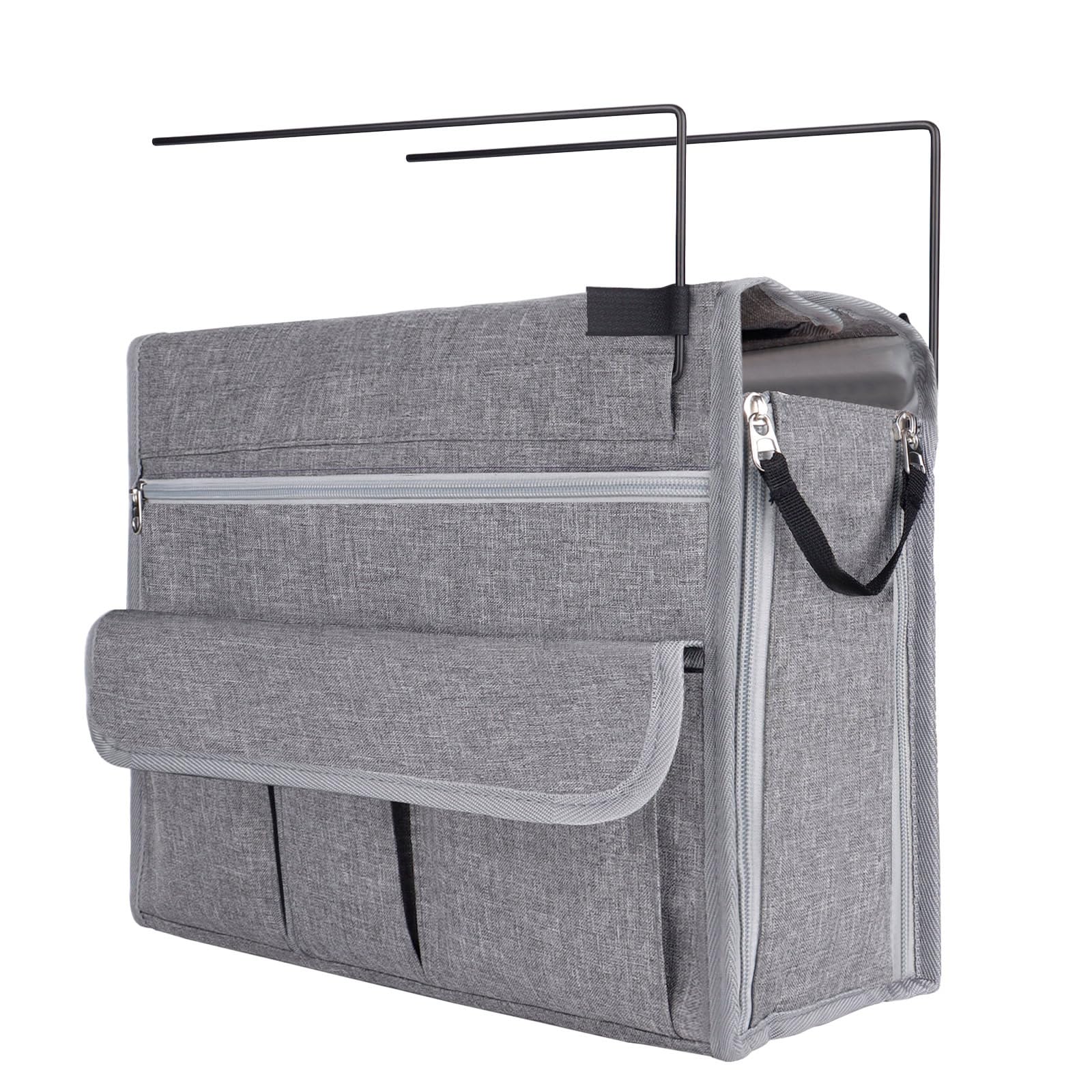KAMANINA Under-Desk Storage Rack, Magazine & Laptop Storage, A4 Size Load-Resistant, Iron and Nylon Construction, Compact 35cm, Stain-Resistant,
KAMANINA Under-Desk Storage Rack, Magazine & Laptop Storage, A4 Size Load-Resistant, Iron and Nylon Construction, Compact 35cm, Stain-Resistant,