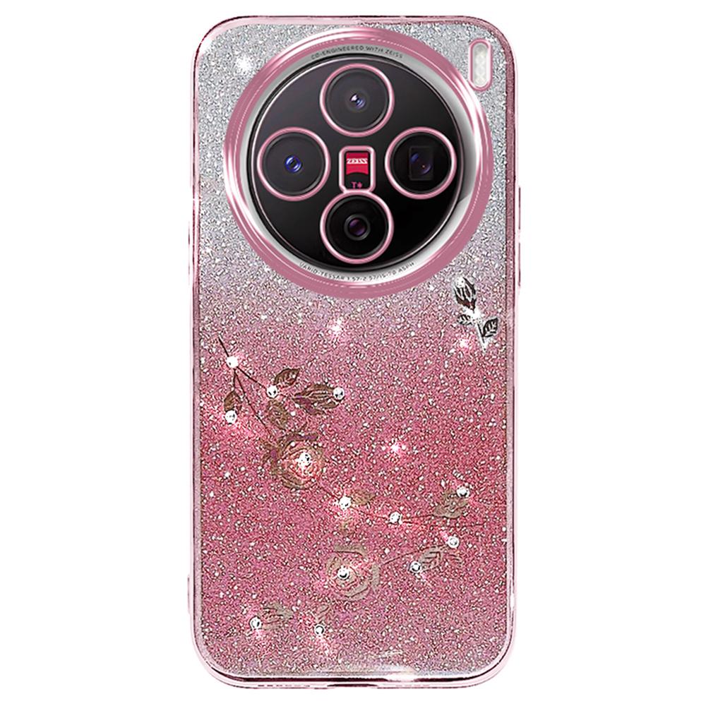 For vivo X200 Pro 5G Case Flower Pattern TPU Gradient Phone Cover with Lanyards Blue
For vivo X200 Pro 5G Case Flower Pattern TPU Gradient Phone Cover with Lanyards Blue