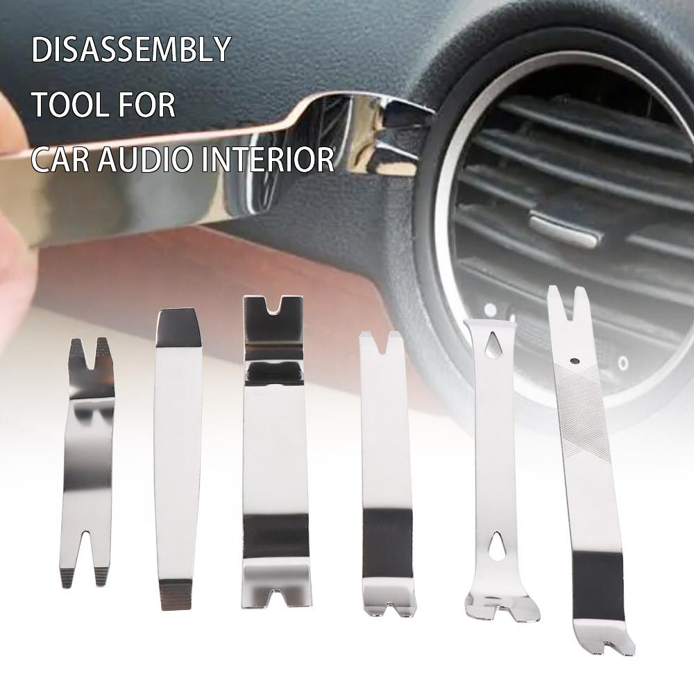 Accessories Trim Removal Tool Car Trim Puller Kit Car Removal Pry Tool Removing Installing Tool 6pcs
Accessories Trim Removal Tool Car Trim Puller Kit Car Removal Pry Tool Removing Installing Tool 6pcs