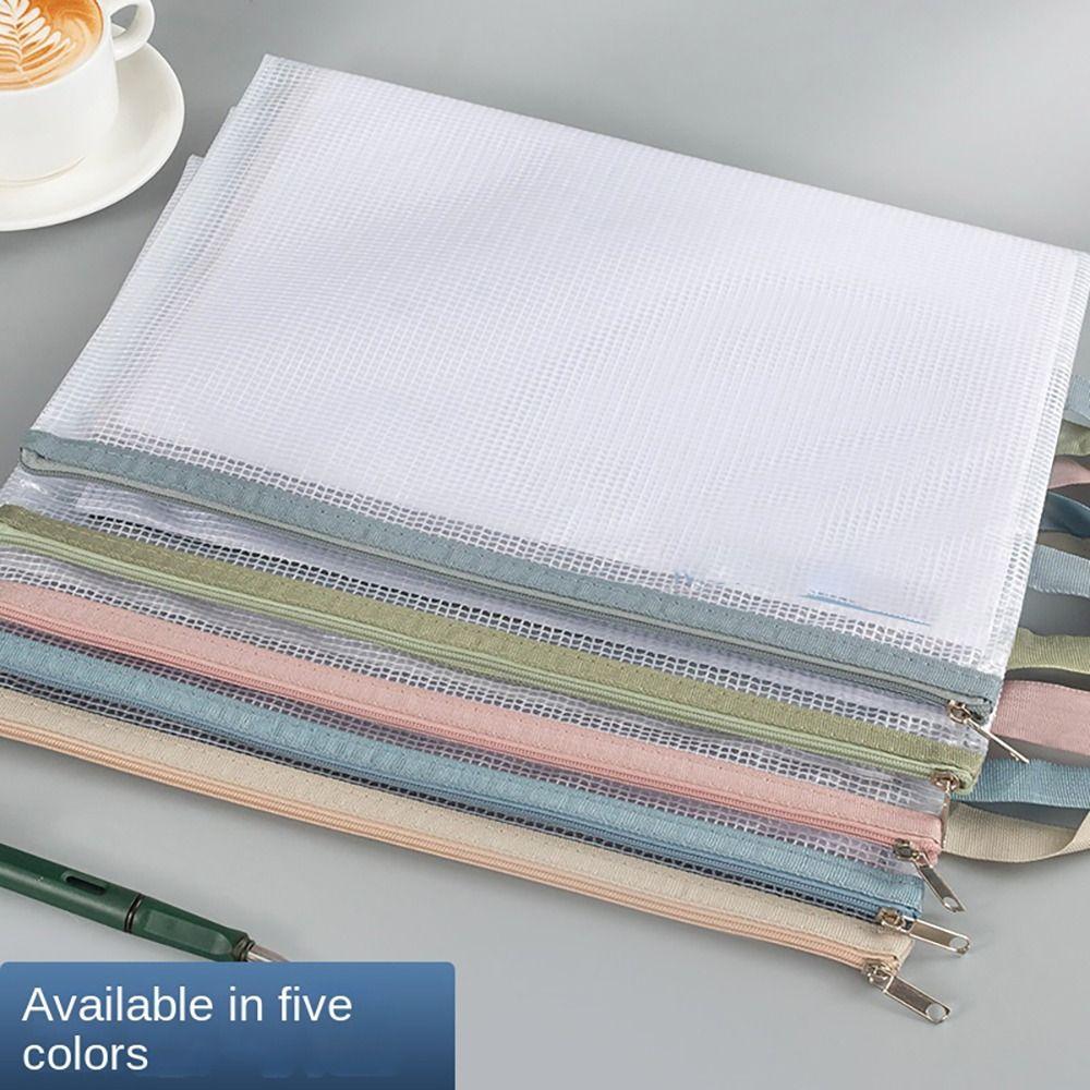 Double-layer A4 Storage Bag Zipper Document Bag New File Folders Student Pink-Single-layer
Double-layer A4 Storage Bag Zipper Document Bag New File Folders Student Pink-Single-layer