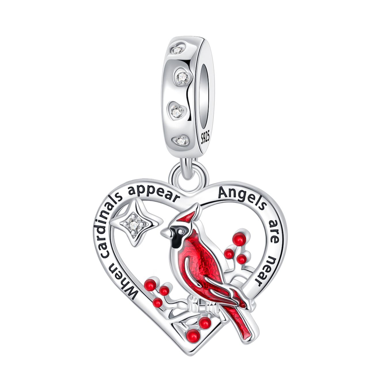 Copper Metal Cardinal Love Bird Red Pendant Bead Component Charm Bead Component Compatible With Charm Bead Components Bracelets Women Do It Yourself
Copper Metal Cardinal Love Bird Red Pendant Bead Component Charm Bead Component Compatible With Charm Bead Components Bracelets Women Do It Yourself