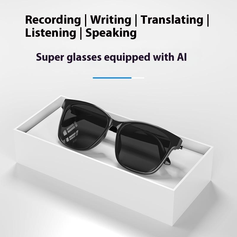 AI Intelligent Translation Wireless Bluetooth Glasses Headset 75 Languages Real-time Конференція Синхронний переклад чорний
AI Intelligent Translation Wireless Bluetooth Glasses Headset 75 Languages Real-time Конференція Синхронний переклад чорний