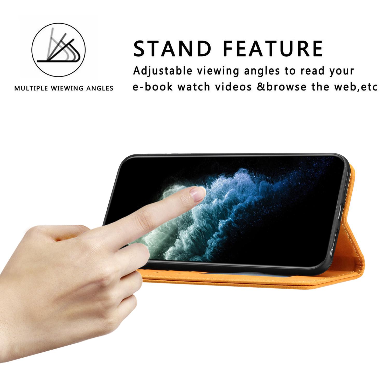 For Google Pixel 7 5G Anti-scratch Mobile Phone Case Magnetic Clasp PU Leather Stand Flip Wallet Cover with Strap Yellow
For Google Pixel 7 5G Anti-scratch Mobile Phone Case Magnetic Clasp PU Leather Stand Flip Wallet Cover with Strap Yellow