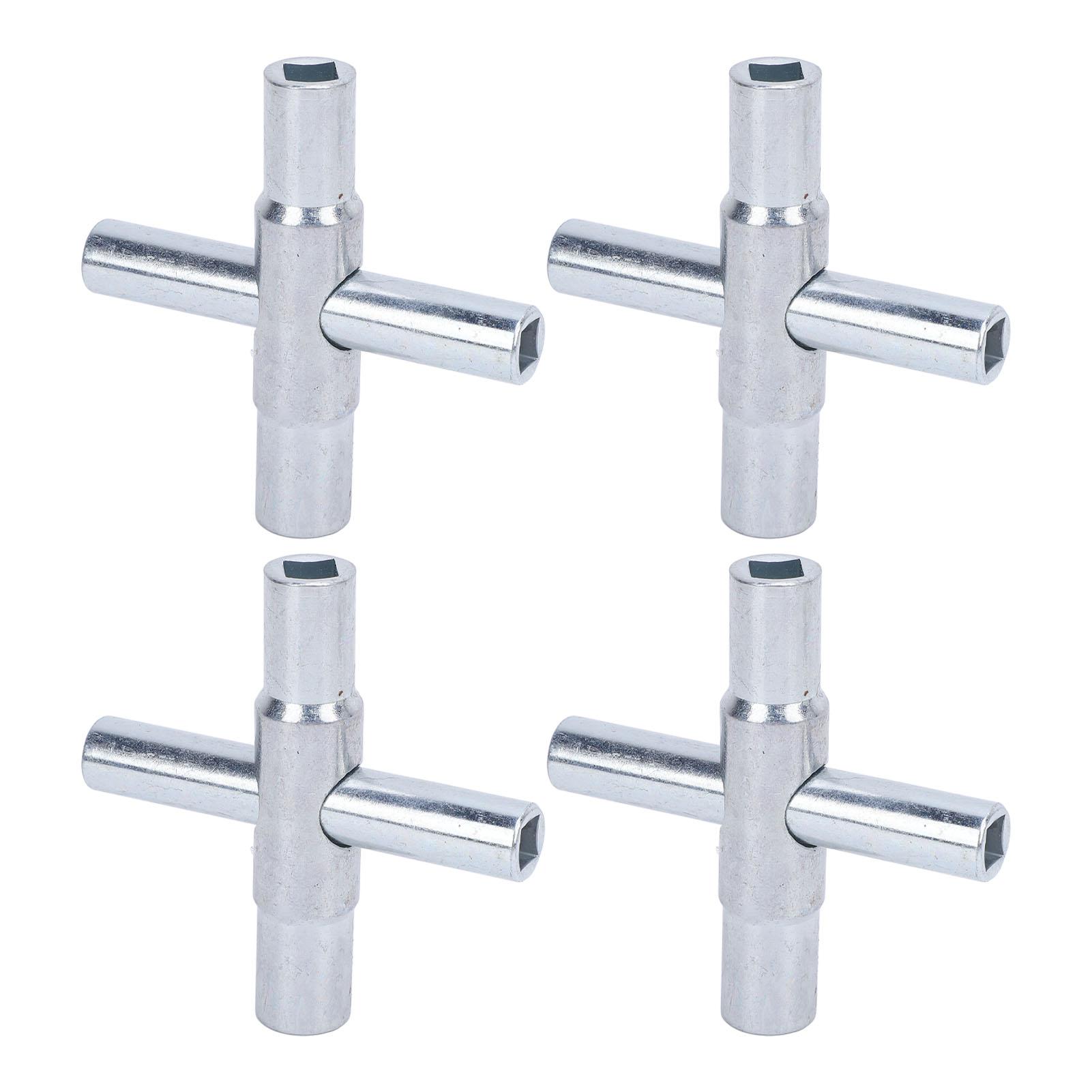 4Pcs 4 Way Sillcock Water Key Set Wrench Outdoor Faucet Valve Tool Spigot Key 14 932 516 1132in
4Pcs 4 Way Sillcock Water Key Set Wrench Outdoor Faucet Valve Tool Spigot Key 14 932 516 1132in
