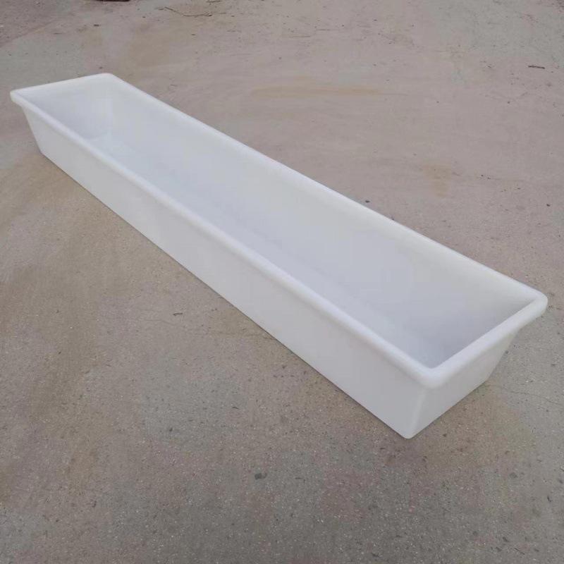 Thickened Flat Bottom Plastic Feed Trough for Livestock: Sheep, Pig, Cattle Feeding and Drinking Solutions
Thickened Flat Bottom Plastic Feed Trough for Livestock: Sheep, Pig, Cattle Feeding and Drinking Solutions