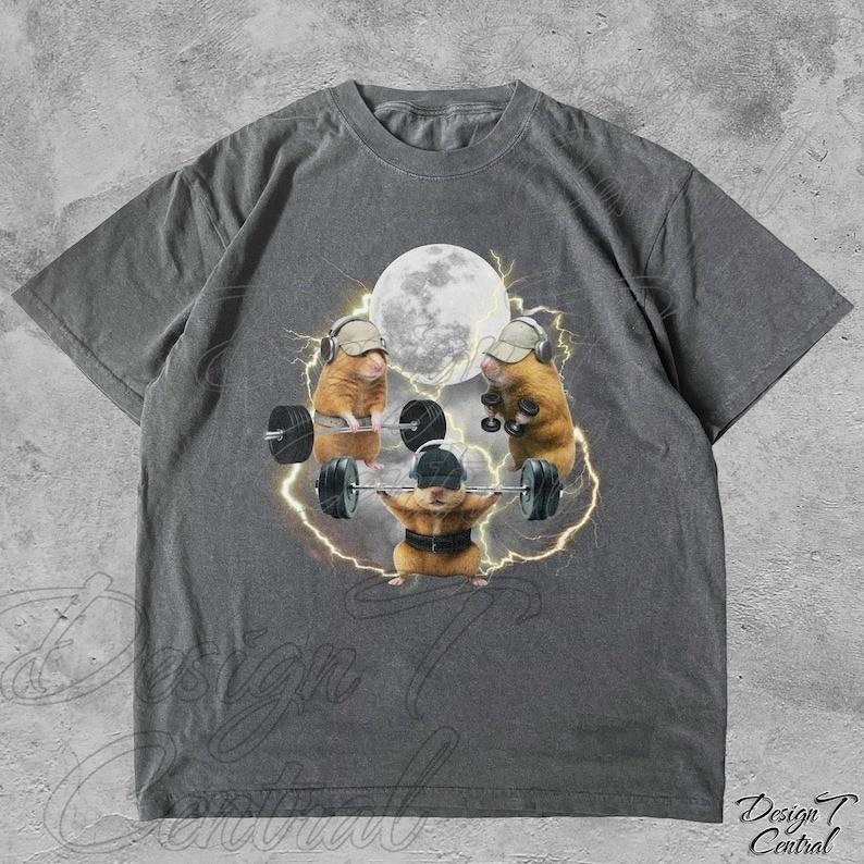 Hamster Gym TShirt Weightlifting Pump Cover Shirt Funny Workout TShirt S3XL Unisex T-Shirt XXL
Hamster Gym TShirt Weightlifting Pump Cover Shirt Funny Workout TShirt S3XL Unisex T-Shirt XXL