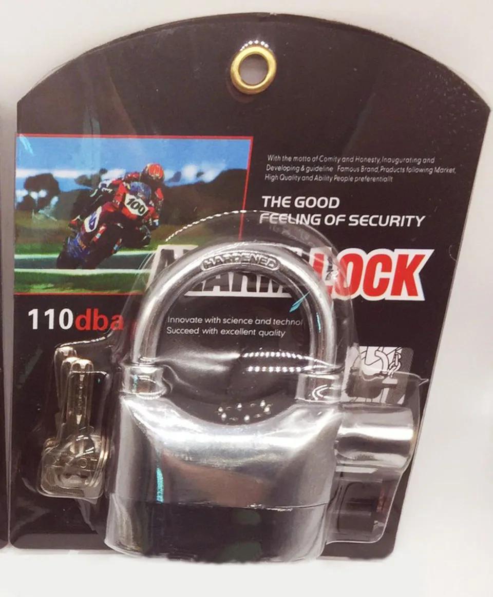 Waterproof Siren Alarm Padlock Alarm Lock for Motorcycle Bike Bicycle Perfect Security with 110dB Alarm срібний
Waterproof Siren Alarm Padlock Alarm Lock for Motorcycle Bike Bicycle Perfect Security with 110dB Alarm срібний