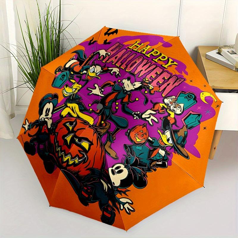 1pc Happy Halloween Mickey and Friends Durable Cartoon Folding Umbrella, Portable 3-Fold Compact Umbrella for Men and Women, Suitable for Tr
1pc Happy Halloween Mickey and Friends Durable Cartoon Folding Umbrella, Portable 3-Fold Compact Umbrella for Men and Women, Suitable for Tr