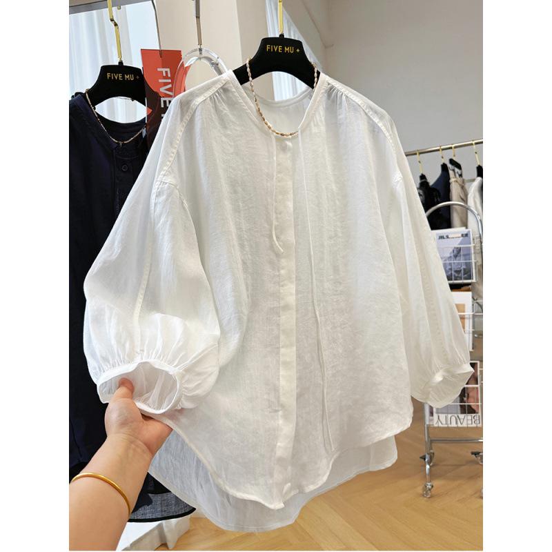 Women s Summer Cotton Linen Sun Protection Shirt - Loose, Casual, Relaxed Style Medium білий
Women s Summer Cotton Linen Sun Protection Shirt - Loose, Casual, Relaxed Style Medium білий