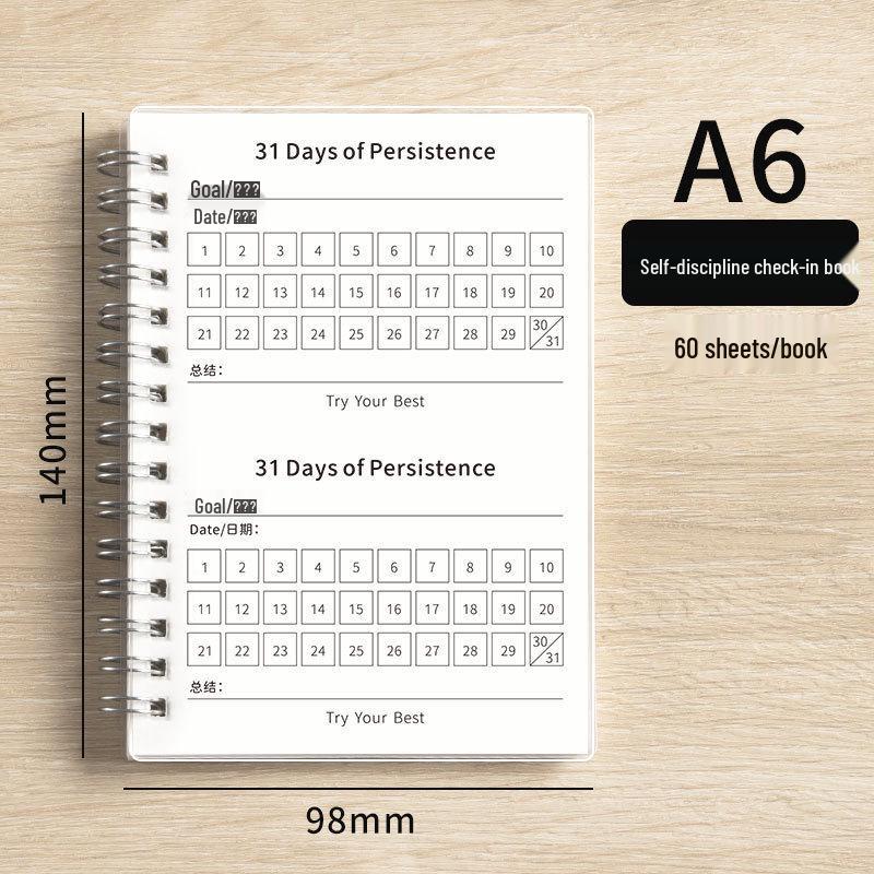 Spiral-Bound Student Daily Planner: Time Management & Study Schedule Notebook A6 (9.8*14cm)
Spiral-Bound Student Daily Planner: Time Management & Study Schedule Notebook A6 (9.8*14cm)