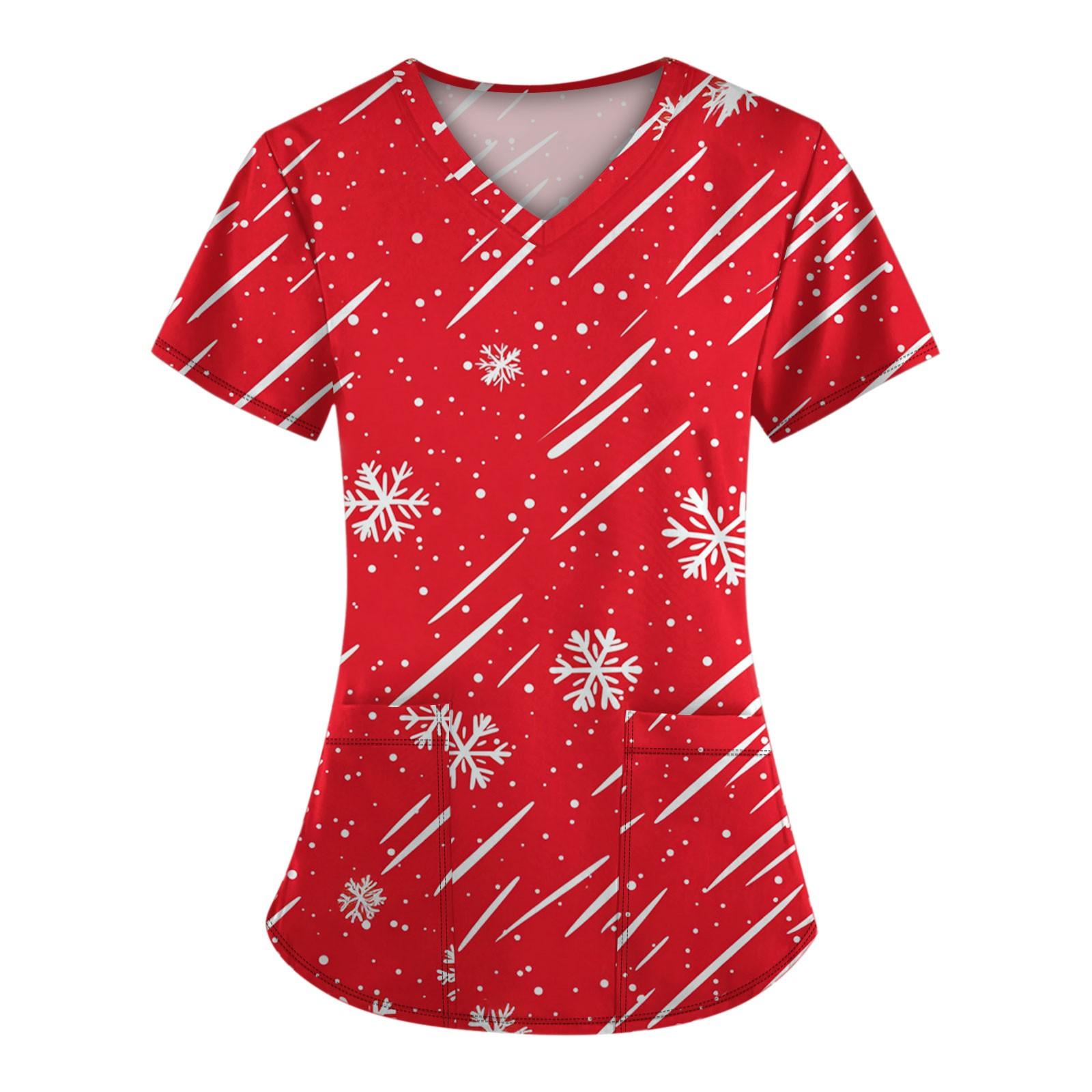 Женские модные топы с короткими рукавами и V-образным вырезом с принтом, рабочие футболки с карманами XL арбуз красный
Женские модные топы с короткими рукавами и V-образным вырезом с принтом, рабочие футболки с карманами XL арбуз красный