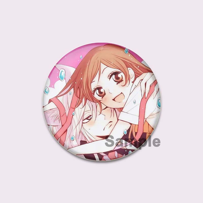Круглые Эмалированные Броши Аниме Kamisama Love Kiss Булавки Момодзоно Нанами Томоэ Мультяшный Значок для Рюкзака Одежды Подарок Аксессуар 58mm
Круглые Эмалированные Броши Аниме Kamisama Love Kiss Булавки Момодзоно Нанами Томоэ Мультяшный Значок для Рюкзака Одежды Подарок Аксессуар 58mm