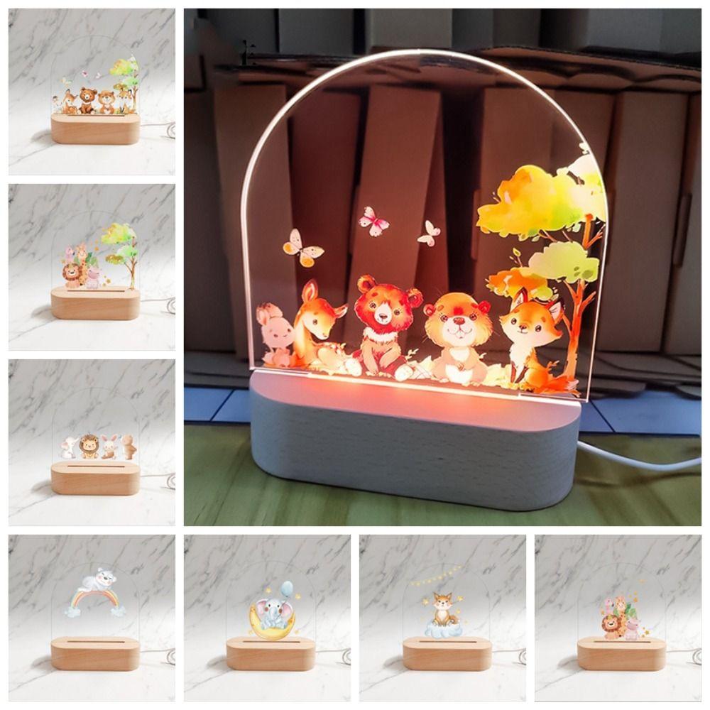 USB Powered Animal LED Acrylic Lamp Resuable Christmas Gift Durable USB Night Light Bedside Tables
USB Powered Animal LED Acrylic Lamp Resuable Christmas Gift Durable USB Night Light Bedside Tables